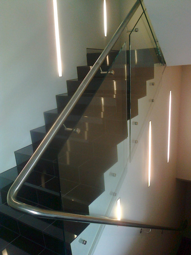 stainless steel handrails